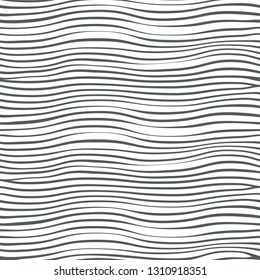 Waves abstract geometric template seamless design background isolated on white vector illustration