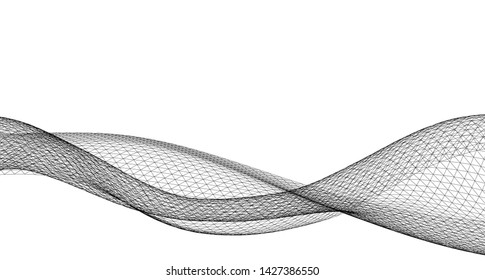 
waves abstract graphics 3d illustration