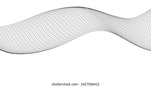 
waves abstract graphics 3d illustration