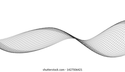 
waves abstract graphics 3d illustration