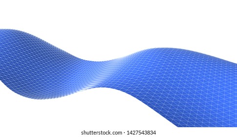 
waves abstract graphics 3d illustration