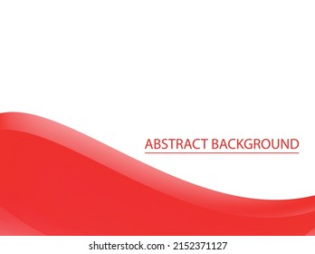 Olas. Resumen de fondo rojo, plantilla para el diseño.