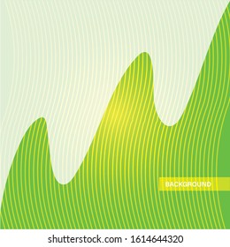 waves background, geometric figures on white background vector illustration design