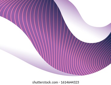 waves background, geometric figures on white background vector illustration design