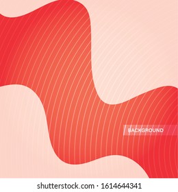 waves background, geometric figures on white background vector illustration design
