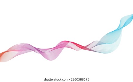 Waves background template. Colorful waves element for your design Waves background. Vector illustration of colorful waves.