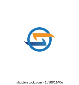 Waves beach logo blue and symbols template icons app