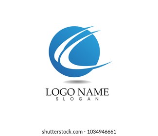 Waves beach logo and symbols template icons app
