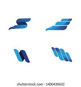 Waves beach logo and symbols template icons app
