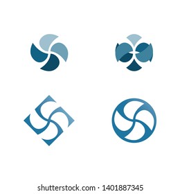 Waves beach logo and symbols template icons app
