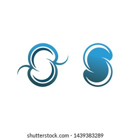 Waves beach logo and symbols template icons app
