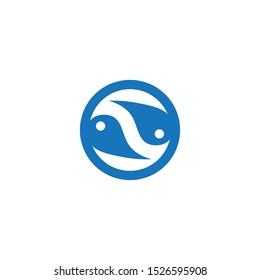 Waves beach logo and symbols template icons app