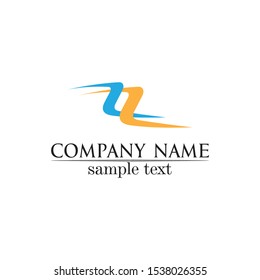 Waves beach logo and symbols template icons app