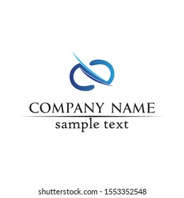 Waves beach logo and symbols template icons app
