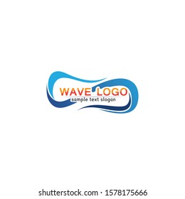 Waves beach logo and symbols template icons app
