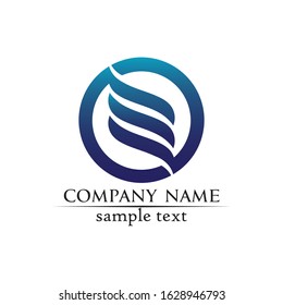 Waves beach logo and symbols template icons app
