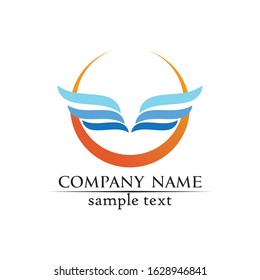 Waves beach logo and symbols template icons app
