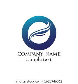 Waves beach logo and symbols template icons app
