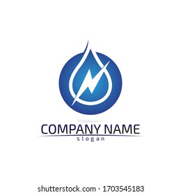 Aplicación para iconos de plantillas de símbolos y logotipo de la playa de olas