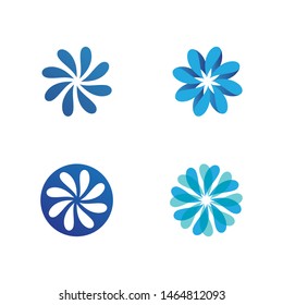 Waves beach vector logo and symbols template icons app
