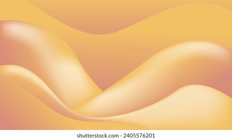 Waves blend seamlessly in this gradient abstract background