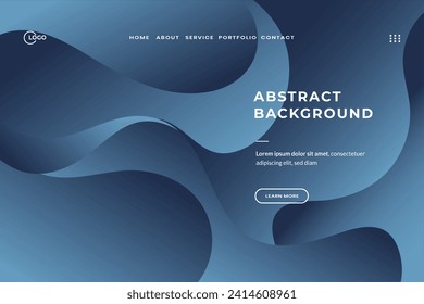 Waves Blue Abstract Background perfect for creating a dynamic and modern look on your website that will grab attention instantly