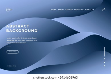 Waves Blue Abstrakter Hintergrund perfekt für ein dynamisches und modernes Design auf Ihrer Website, das sofort Aufmerksamkeit erregen wird