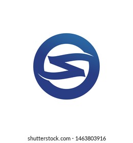 Waves blue beach logo and symbols template icons app design
