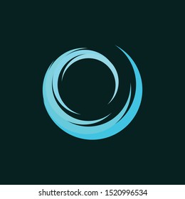 Waves Coast Ocean Creative Abstract Business Logo