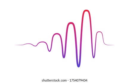waves equalizer colorful design vector illustration on white background