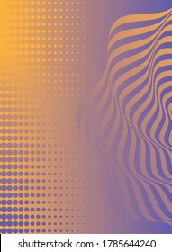 waves and forms mix colors background vector illustration design