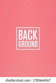 waves and forms pink color background vector illustration design