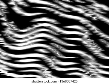 Waves of fur. Modern abstract vector background