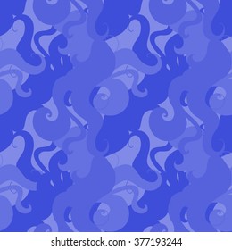 waves hair background