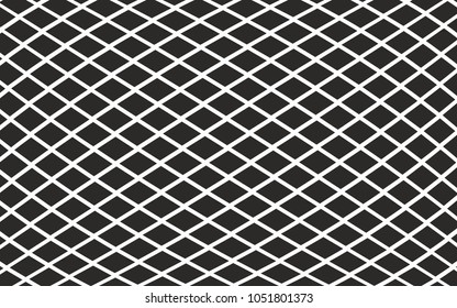 waves halftone squares gradient monochrome vector background. Wavy geometric texture. Wallpaper design concept. for web and print