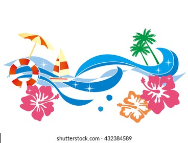 沖縄 ハイビスカス のイラスト素材 画像 ベクター画像 Shutterstock