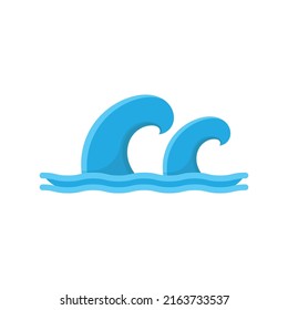 waves icon design template vector illustration