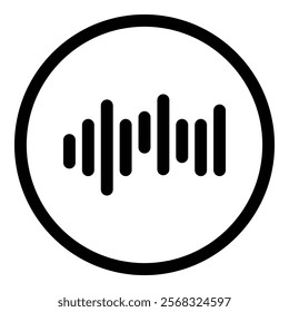 Waves Icon Element For Design