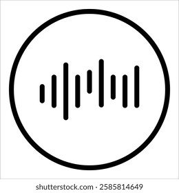 Waves Icon Element For Design