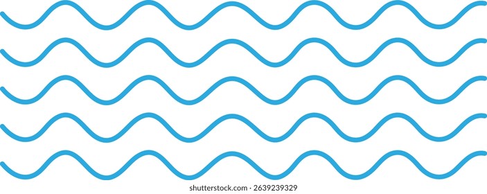 Waves icon vector. Wave illustration sign. ocean symbol. water logo.