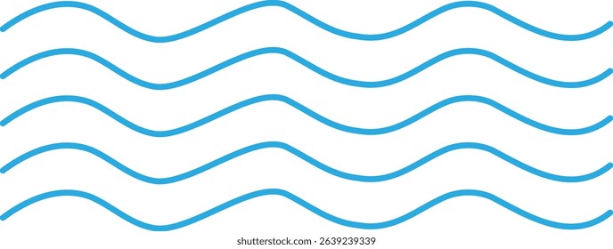 Waves icon vector. Wave illustration sign. ocean symbol. water logo.