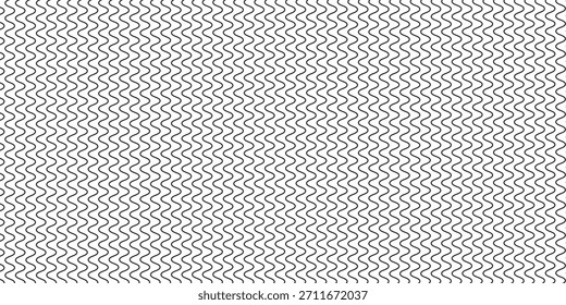 Waves line set. Wave ornament pattern. Set of wavy zigzag lines. Wave thin line background. Vector zigzag and wavy horizontal underline. Vector