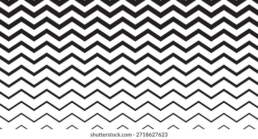 Linha de ondas definida. Padrão de ornamento de onda. Conjunto de linhas onduladas em ziguezague. Plano de fundo de linha fina de onda. Ziguezague vetorial e sublinhado ondulado horizontal. Ilustração vetorial 