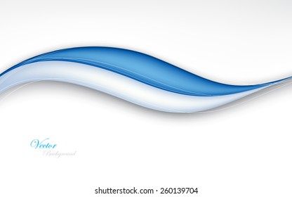 Waves and Lines Background. Vector Illustration. Clip-art