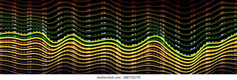 waves lines cyber future structure tecno vibrant abstract dynamic colorful