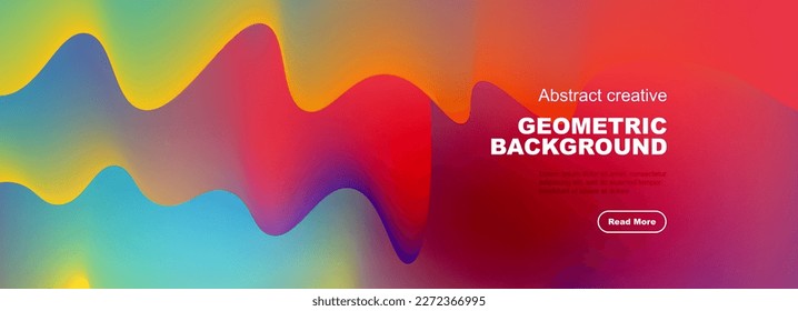 Waves with liquid colors dynamic abstract background for covers, templates, flyers, placards, brochures, banners
