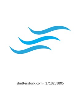 Waves Logo Template vector symbol nature