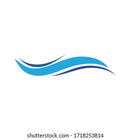 Waves Logo Template vector symbol nature