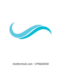 Waves Logo Template vector symbol nature
