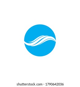 Water Flow Circle Logo Vector Stock Vector (Royalty Free) 1596812896 ...